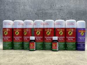 Group of Bosisto's Eucalyptus Spray