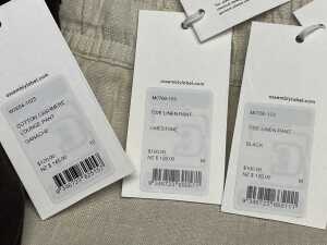 Group of Assembly Label clothing size M - 4