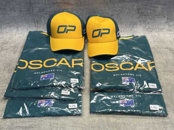 Group of Oscar Piastri clothing size L/XL