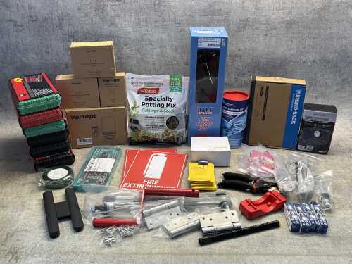 Group of garage products