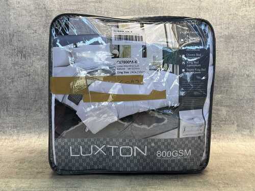 Luxton Microfibre Quilt size K