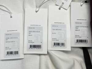 Group of Assembly Label clothing size L - 5