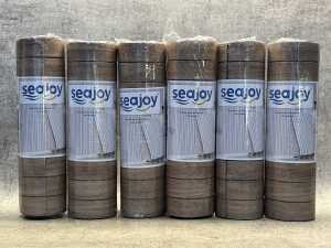 Six rolls of Seajoy wood-grain wall covering/wall stickers