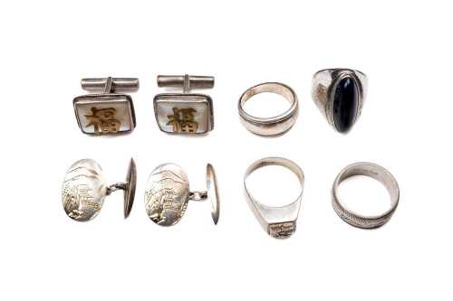 Collection of silver jewellery