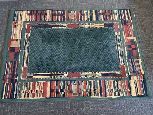 Contemporary machine-made rug