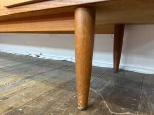 Chiswell mid century wave handled sideboard - 6