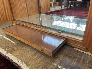 Jakob Rudowski (1927 - 1996) mid-century wall mounted bar unit. - 4