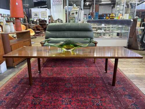 Danish mid century rosewood coffee table