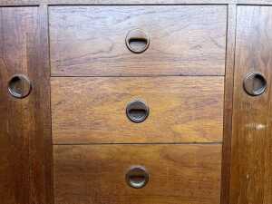 Danish teak mid century sideboard - 4