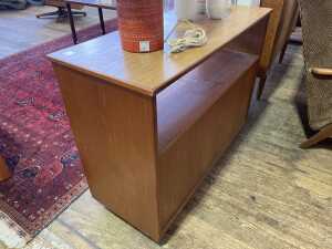 Mid century teak stereo/record cabinet - 3
