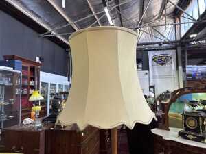 Mid century teak standard lamp - 5