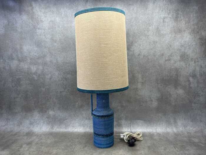 A Italian ceramic lamp