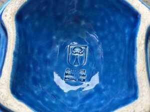A Bitossi mid-century Blue Rimini ceramic turtle - 4