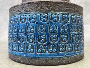 A Bitossi Trifoglio decor mid-century ceramic vase - 2