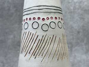 Three Artisian pottery vases - 2