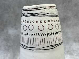 Three Artisian pottery vases - 4