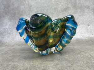 Two Mid-century art glass bowls - 2
