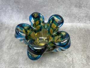 Two Mid-century art glass bowls - 4