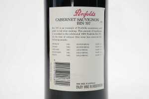 Penfolds Cabernet Sauvignon Bin 707 - 4