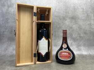 Two bottles of alcohol