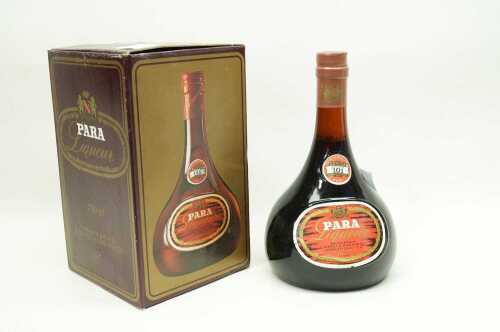 Two bottles of Para Liqueur vintage port