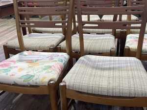 Set of ten Farstup Danish mid-century dining chairs - 3