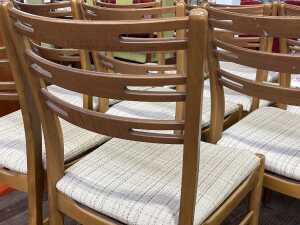 Set of ten Farstup Danish mid-century dining chairs - 6
