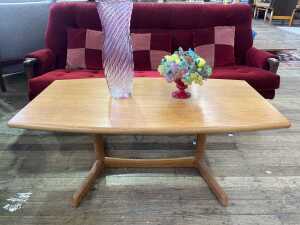 Mid century teak coffee table - 2