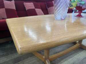 Mid century teak coffee table - 3