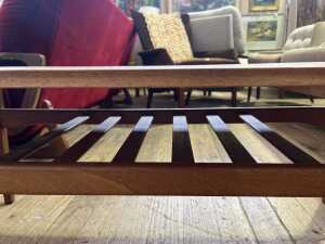 Mid century teak coffee table - 3