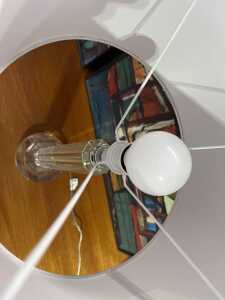 Panelled glass lamp - 4