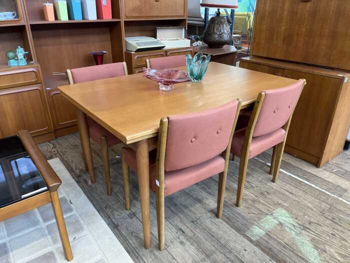 Burgess mid-century dining suite