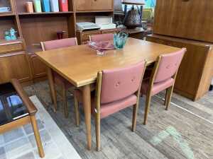 Burgess mid-century dining suite