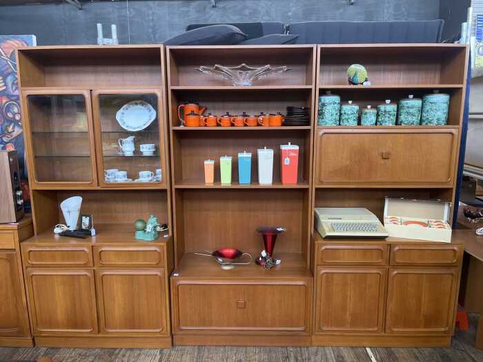 Three piece Mid-Century buffet
