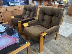 Fler Aniline mid-century lounge suite - 2