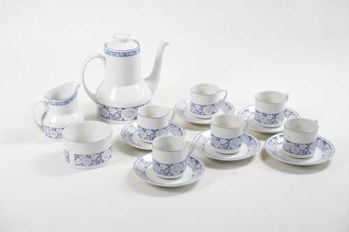 A Royal Doulton Oakdene tea setting for six
