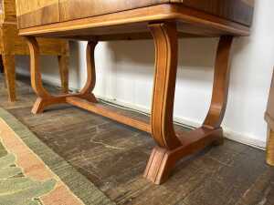 Ving&aring;kers M&ouml;belfabrik, Swedish Modern 'Adam and Eve' cabinet, 1930s - 5