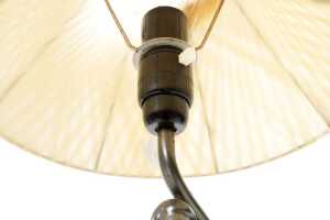 American Art Deco cast spelter figural lamp by NuArt of New York. - 3