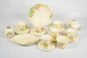 Carlton Ware porcelain tea setting for six