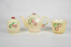 Carlton Ware porcelain tea setting for six - 2