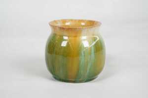 Two Australian drip-glaze pottery vases - 2