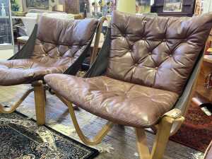 Pair of Georg Thams for A/S Vejen of Denmark lounge chairs, 1960s/70s - 2