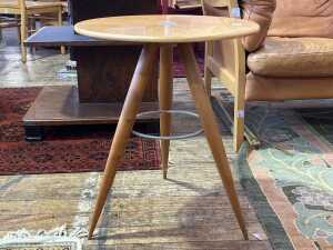 Swedish modern round occasional table