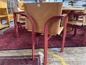 Italian postmodern nine-piece dining suite, 1980s - 3
