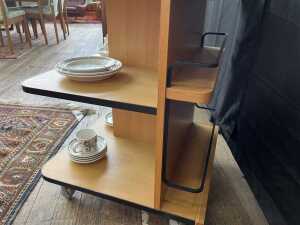 Italian three-tier drinks table, 1980s - 3