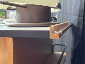 Italian three-tier drinks table, 1980s - 5