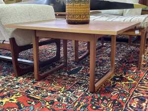 Gereld Easden for the Module mid-century teak coffee table