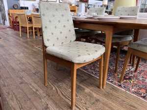 Noblett mid-century teak seven-piece dining suite - 2