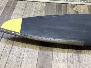 WWII Cheetah X LH two blade timber propeller, 1940s - 2
