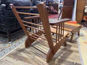 Fred Ward (1900-1990), Patterncraft armchair and ottoman - 6